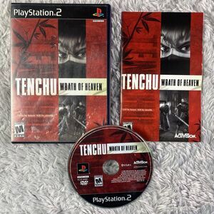 Tenchu Wrath of Heaven (Sony PlayStation 2, 2003) PS2 Complete CIB